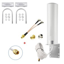 High Gain 10-12dBi External SMA Male/Dual TS9 3G 4G LTE Bracket Mount 12dBi picture