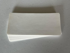 LOT OF 50 VINTAGE IBM CARDS #5081, BLANK ON BOTH SIDES, CREAM, SHIPS FREE picture