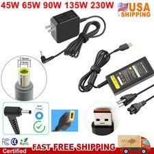 45W 65W 90W 135W 230W For Lenovo Laptop Charger Power Adapter Multiple Connector picture