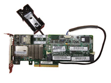 HP 633537-001 P222 Smart Array SAS RAID Card PCIe x8 512GB FBWC + BBU picture