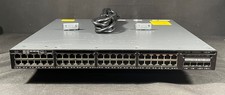 Cisco WS-C3650-48PD-L - 48 Port PoE+ Lan Base Switch - Same Day Shipping picture