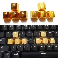 8PCS Zinc-Alloy Keycaps Professional WASD Directions Backlit Keycap picture