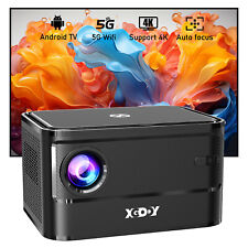XGODY 4K UHD Projector 5G WIFI Android AutoFocus Home Theater Cinema Video HDMI picture