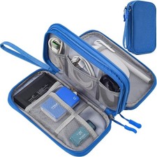 Electronics Accessories Organizer Pouch, Electronic Organizer Travel Case Cab... picture