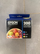 Epson T200120-BCS Multi Color Ink Cartridge EXP Sealed, New In Box picture