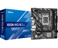 New ASRock H610M-HVS/M.2 R2.0 Micro ATX Motherboard Intel H610 LGA 1700 DDR4 picture