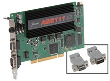 AudioScience ASI5111 F0 Broadcast Balanced Analog Sound Card w/ Mic Preamp & DB9 picture