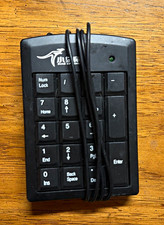 Xiao Qi USB Wired Numeric Keypad Number Pad Plug & Play English Black picture