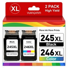 PG-245XL CL-246XL Ink Cartridge for Canon PIXMA MG2522 MG2520 MX490 MX492 picture