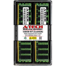 128GB 2x 64GB PC4-2666 LRDIMM Supermicro 6048R-E1CR24L 6048R-E1CR60L Memory RAM picture