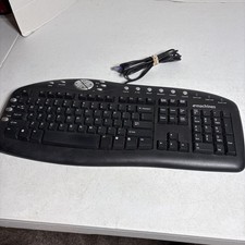 Vintage eMachines KB-0108 Multi-media PS/2 Wired Computer Keyboard Not Tested picture