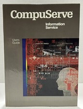 CompuServe Information Service User's Guide Hard Cover 1985 Vintage RARE picture