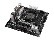 ASRock AB350M Pro4 AM4 AMD Promontory B350 Micro ATX AMD Motherboard picture