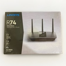 Linksys R74 Max Stream Dual Band WiFi 5 Router AC1900 New picture
