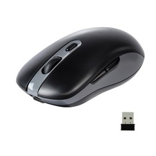 elec Space Wireless Mouse, Dual Mode Type-C Black picture