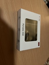 32TB Portable External SSD M.2 USB-C USB 3.1 Gen 1 OTG Black picture