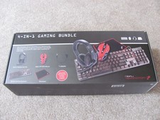 TekNmotion Nibiru 4-in-1 Gaming Bundle: Keyboard, Mouse, Headset, Mousepad-PC picture