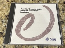SUN ULTRA 2 CREATOR SERIES HARDWARE ANSWERBOOK INSTALLATION CD NEW SEALED picture