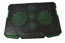 ENHANCE Cryogen 2 Gaming Laptop Cooling Pad 5 Quiet Cooler Fans and 2 USB Ports picture