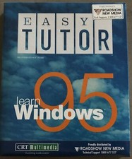 LEARN WINDOWS 95 - Easy Tutor - CD-ROM - Original Packaging - Vintage Software picture