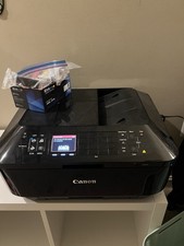 Canon PIXMA MX922 All-In-One Inkjet Printer WiFiTested Working W Ink See Descrip picture