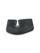 Microsoft Sculpt Ergonomic Wireless 1559 Keyboard and USB Dongle Read picture