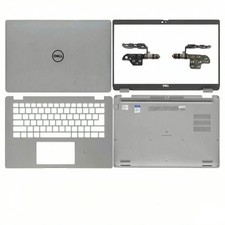 For Dell Latitude 5420 E5420 LCD Back Cover Bezel Palmrest Bottom Case hinge picture