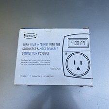 NetReset Digital Automatic Reset Timer Outlet Router & Modem - Open Box picture