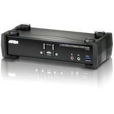 ATEN 2-Port USB 3.0 4K DisplayPort KVMP Switch-TAA Compliant picture