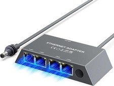 Ethernet Adapter for Starlink Gen3 Mini with 4 Gigabit LAN Ports 0.5M Cable picture