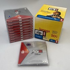 NEW iOmega 250MB Zip Disks 10 Pack PC Formatted picture