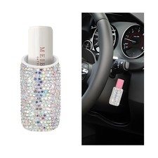 Crystal Rhinestone Car Lip Balm Holder, AB Color picture