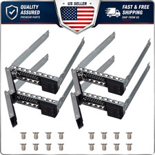 4PCS 3.5 Inch Hard Drive Tray Caddy for Dell PowerEdge Server Replacement X7K8W picture
