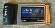 Vintage D-Link DFE-690TXD 10/100Mbps PCMCIA Laptop Card Adapter Untested picture