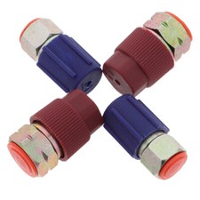 4PCS/Set R1234yf to R134a Adapter Ac Retrofit Kit R134a Adapter Ac Fitting picture