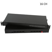 Premium 16CH Telephone PCM Fiber Optical Converters with 10/100M Ethernet picture