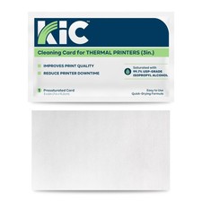 KICTeam - Cleaning Cards for Thermal Printers (25 Cards) - Presaturated with ... picture