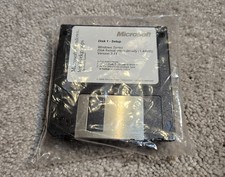 Microsoft Windows For Workgroups 3.11 Sealed Package of Floppies/Diskettes Only picture