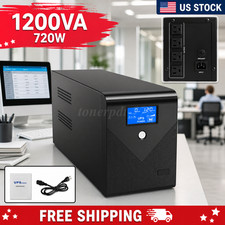 Household Office Backup UPS Power Supply 1200VA 720W Battery Backup Power Strip picture
