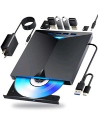 Dainty External Blu-ray Drive, Compatible with BD/DVD/CD Player/Read/Write USB  picture