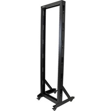Startech IT 2POSTRACK42 42U Server Rack Steel w/ Casters picture