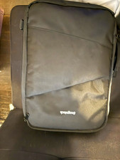 Bagsmart Black Polyester PS5/Laptop Backpack Padded Fits 15.6 in Solid picture