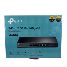 TP-Link TL-SG105-M2 5-Port 2.5G Multi-Gigabit Desktop Switch New Sealed picture