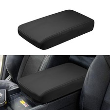 INTGET Center Console Cover, Black Stitches picture