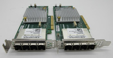 LOT OF 2 Microsemi Adaptec ASA-80165H/Dell 0HHJD7  16 Port External SAS HBA picture