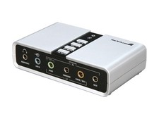 StarTech.com ICUSBAUDIO7D 7.1 Channels USB Interface Audio Adapter External Soun picture
