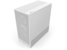 NZXT H Series H5 Flow 2024 RGB Edition ATX Mid Tower Chassis All White Color picture