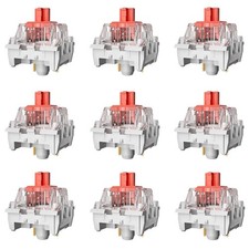 36 PCS Mechanical Gaming Keyboard Red Switches 3Pin 50gf RGB Linear Part picture