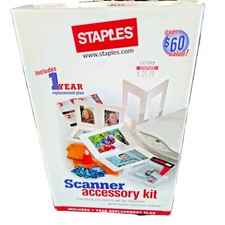 VTG Staples Scanner Accessory Kit - ScanRight Templates, Photo Paper, Cleaning  picture