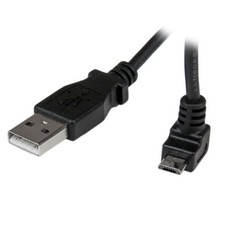 StarTech 2m Micro USB Cable - A to Up Angle Micro B (USBAUB2MU) picture